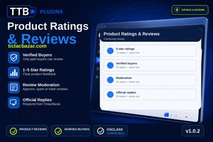 Osclass Product Ratings & Reviews Plugin - TTB Product Ratings & Reviews